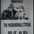 Undertaker ! The Phenomenal Streak - End of an era