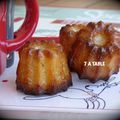 MINI CANNELES A L'ORANGE