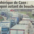 Bonne question: pourquoi y-a-t-il des BOUCHONS sur le périphérique de CAEN?