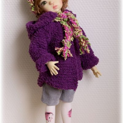 Hiver violet pour Giovanna