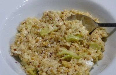 Risotto de blé au brocoli