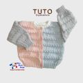 TUTO tricot bb FACILE et PREMA BOUTIQUE bebe modele layette bébé et patron a tricoter Explications brassière, bonnet, chaussons et Reborn