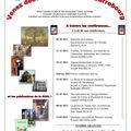Programme des conférences de la section de Sarrebourg
