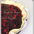 Tourte aux fruits rouges