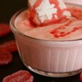 Fontainebleau aux biscuits de Reims et au sirop au Coquelicot