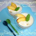 Mousse de mascarpone aux nectarines