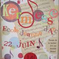 L'affiche de la kermesse