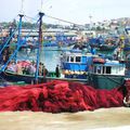 Asfi, son port aux couleurs d'automne