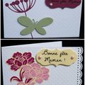 Un papillon pour une mini-carte pour la fête des mères