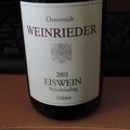 Weinrieder 2003 eiswein welschriesling hölzer