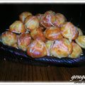 MINI-GOUGERES AU GRUYERE