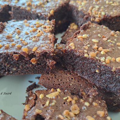 Brownie chocolat pralin