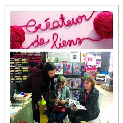 BHV 28 février ** Les ateliers tricots PHILDAR au