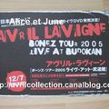 Fiche Promotionnelle japonaise - DVD Bonez Tour 2005 Live at Budokan 2