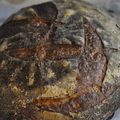 Pain rustique à la farine 5 céréales complètes