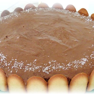 Gâteau décadent tout chocolat 