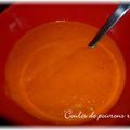 Coulis de poivrons rouges