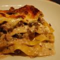 Lasagnes aux morilles