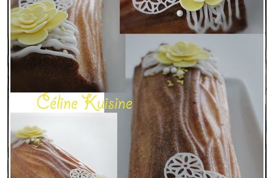 Cake chocolat blanc et citron 