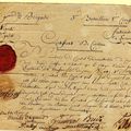 Le 5 mars 1793 à Nogent-le-Rotrou : certificats de civisme.