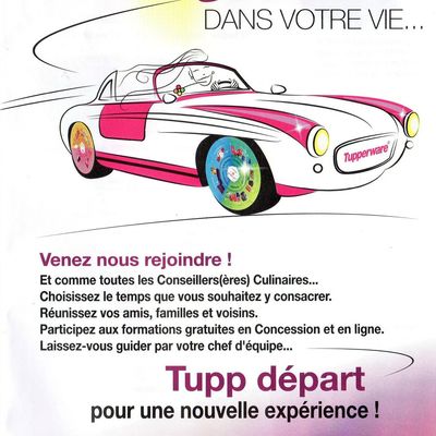 Devenez présentatrice chez TUPPERWARE