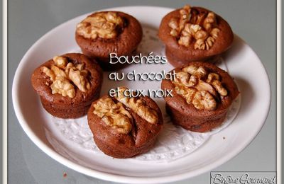 Bouchées au chocolat et aux noix