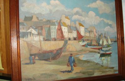 TABLEAU PORT DE DOUARNENEZ