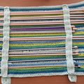 Pochette en crochet pour aiguilles à tricoter 
