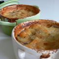 Petites cocottes de grenailles et topinambours (avec des lardons, de la crème et du fromage dedans)