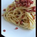Spaghetti a la carbonara, ma façon de faire