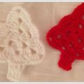 Sapins de Noël au crochet