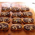 Palmiers chocolat / noisette