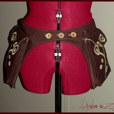 Ceinture poches double