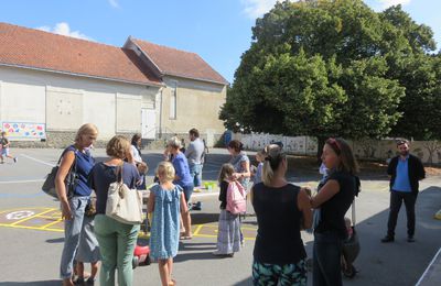 pré-rentrée à l'école