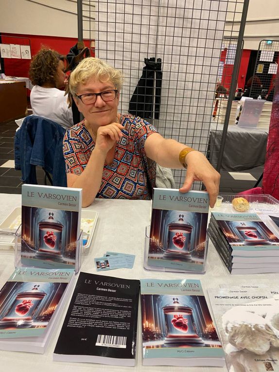 Salon du Livre de Solesmes le 18 mai 2025