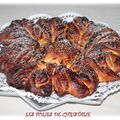 Brioche flocon pépites de chocolat