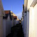 Entre les cabanes de plages... vestiges de l'été