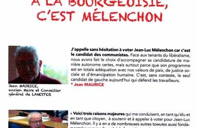 PRESIDENTIELLE, l'engagement des anciens maires communistes du 56