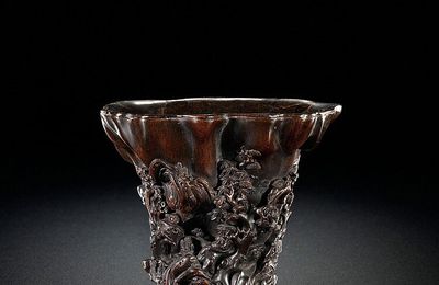 A small chenxiangmu libation cup, Qing Dynasty, 18th Century