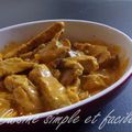 Mijoté de porc au curry