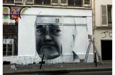 Ben Slow sur les murs parisiens