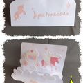 cARTe diorama pop-up : l'alicorne et le carrosse de la princesse