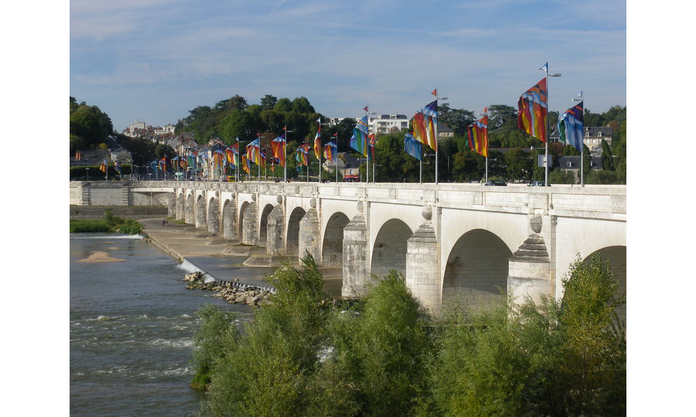 Le pont Wilson, Tours, Indre-et-Loire 