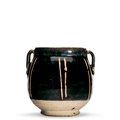 A small brown-glazed ribbed jar, Northern Song-Jin dynasty (960-1234)