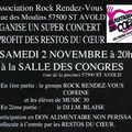 Rock Rendez-Vous organise un super concert au profit des Restos du Coeur Naborien.