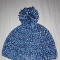 Bonnet en laine avec gros pompon