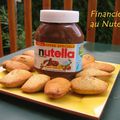 FINANCIERS AUX NOISETTES, SURPRISE AU NUTELLA