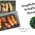 Courgettes farcies au bœuf haché façon pizza