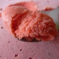 Glace à la fraise 