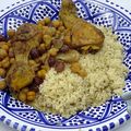 Tajine de poulet aux pois chiches